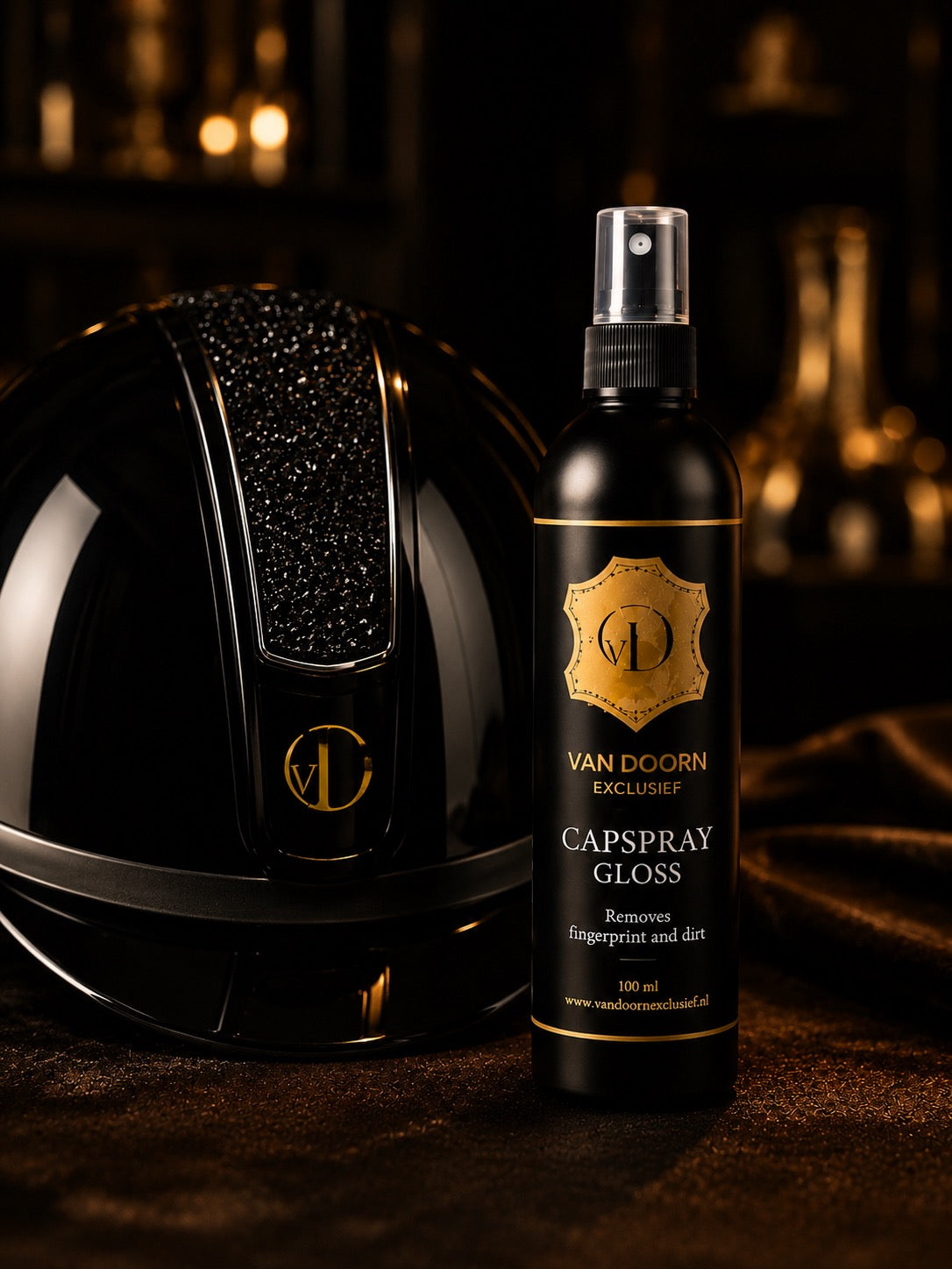 NU VERKRIJBAAR - Capspray High Gloss – Reiniger voor hoogglans rijcaps – 100 ml