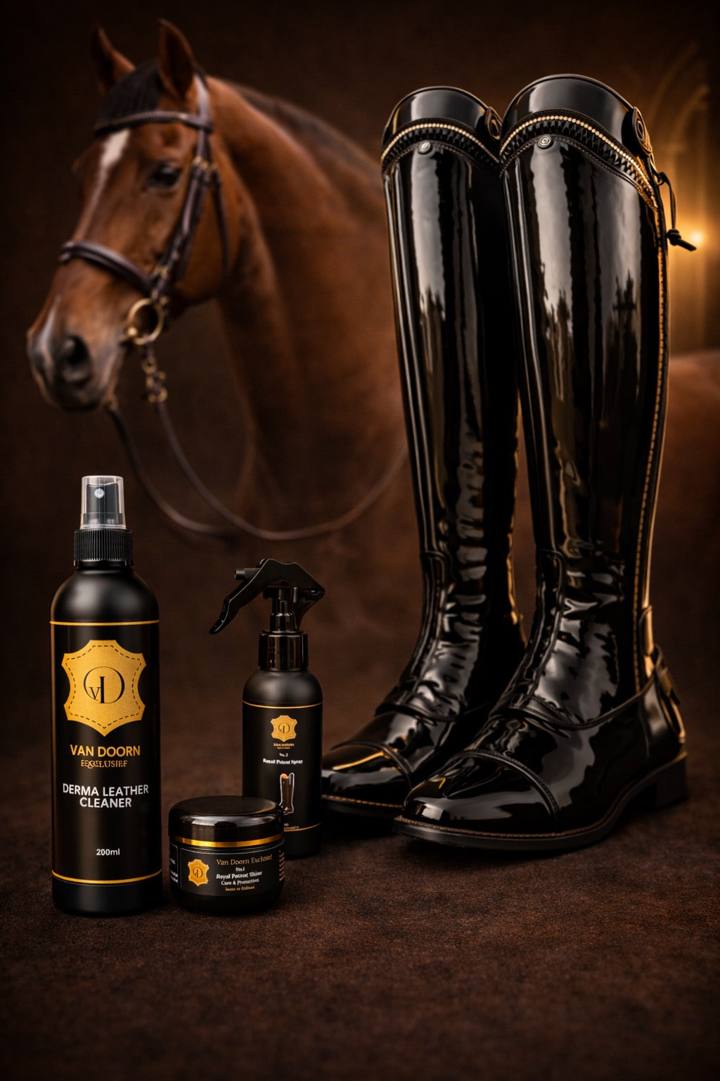 Royal Patent Shine Set – 3-Stappen Laklaarzen Verzorging
