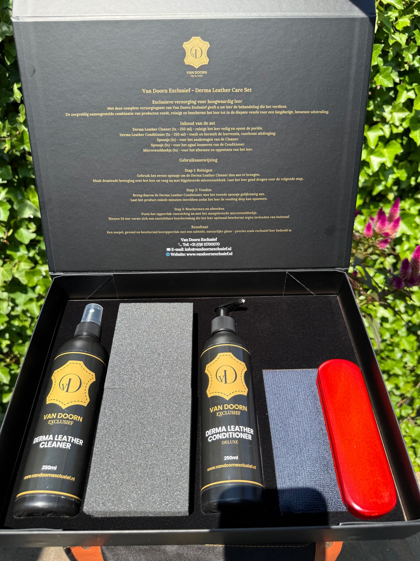 Van Doorn Exclusive Luxury Leather Care Set – Restore, Protect & Preserve Premium Leather