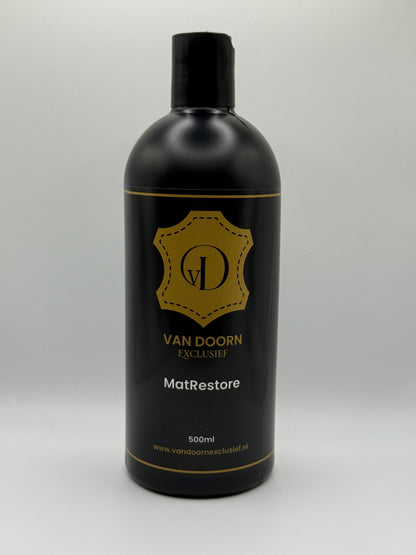 Matrestore set voor leren stuurwielen – professionele matte leerherstelset (voor 20x gebruik)