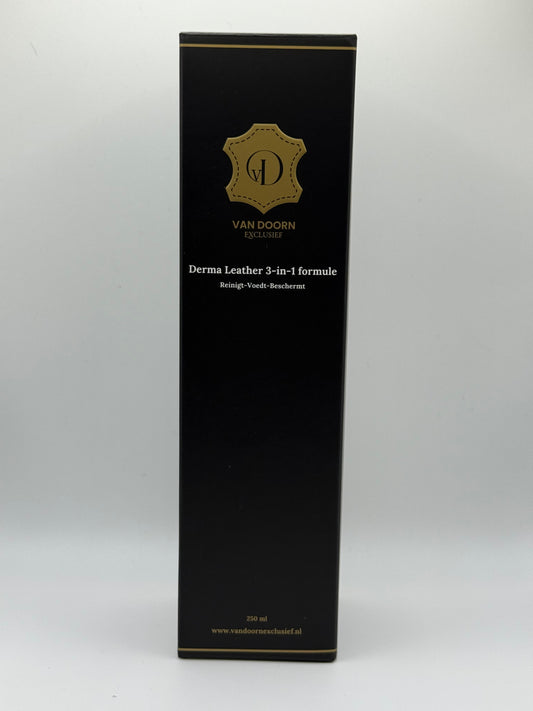 Van Doorn Exclusief Derma Leather (PU) 3-in-1 Formule – reinigt, voedt en beschermt leer