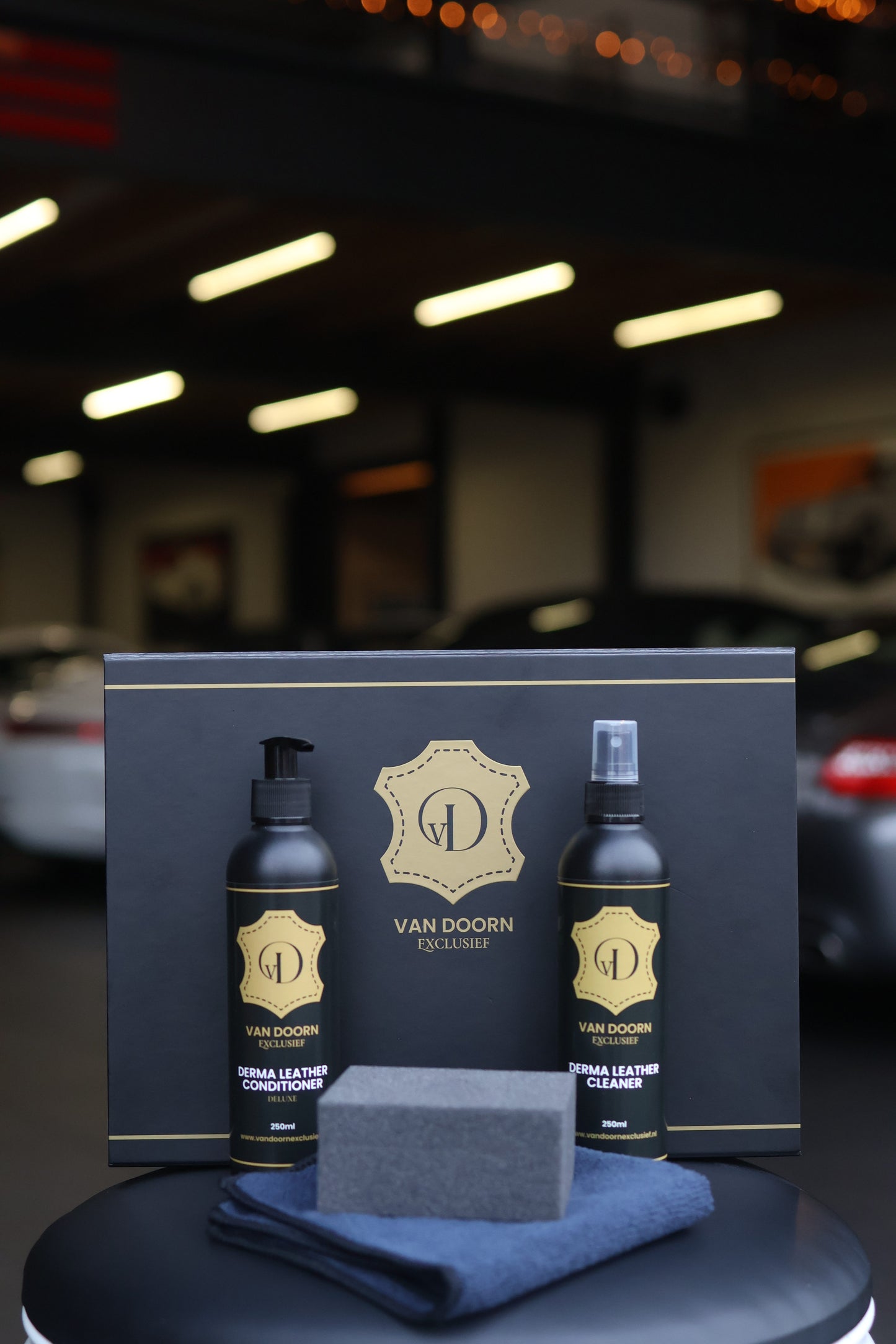 Van Doorn Exclusief Luxe Leer Onderhoudsset – Herstel, Beschermd & Behoud Premium Leer