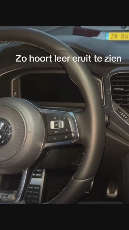 Matrestore set voor leren stuurwielen – professionele matte leerherstelset (voor 20x gebruik)